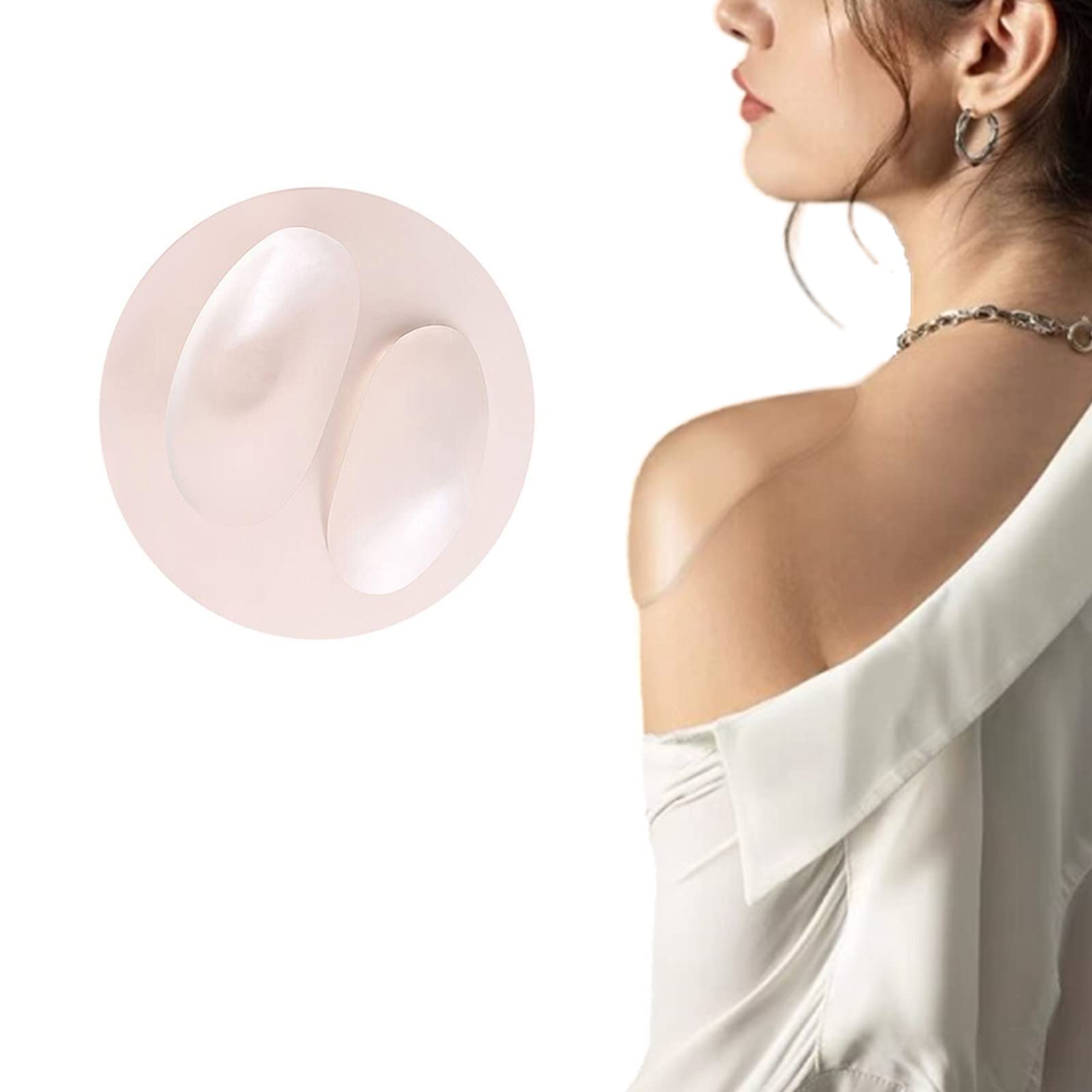 Soft Silicone Shoulder Anti Slip Padded Shoulder Pad for Woman Shoulder  Enhancer Reusable Self-Adhesive Clothing Decoration 2024 - AliExpress