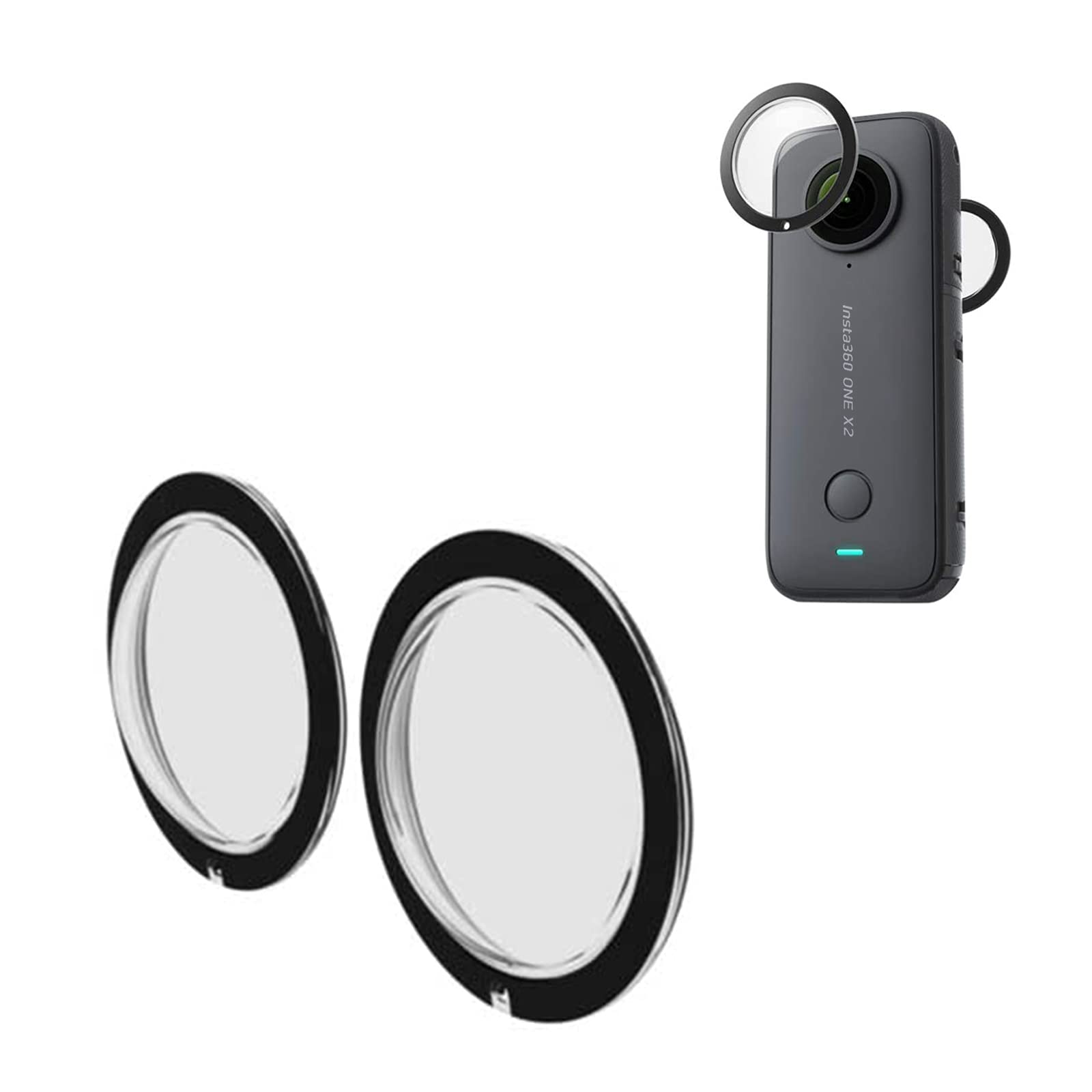 Dual Lens Guards for Insta360 One X2 Accessories