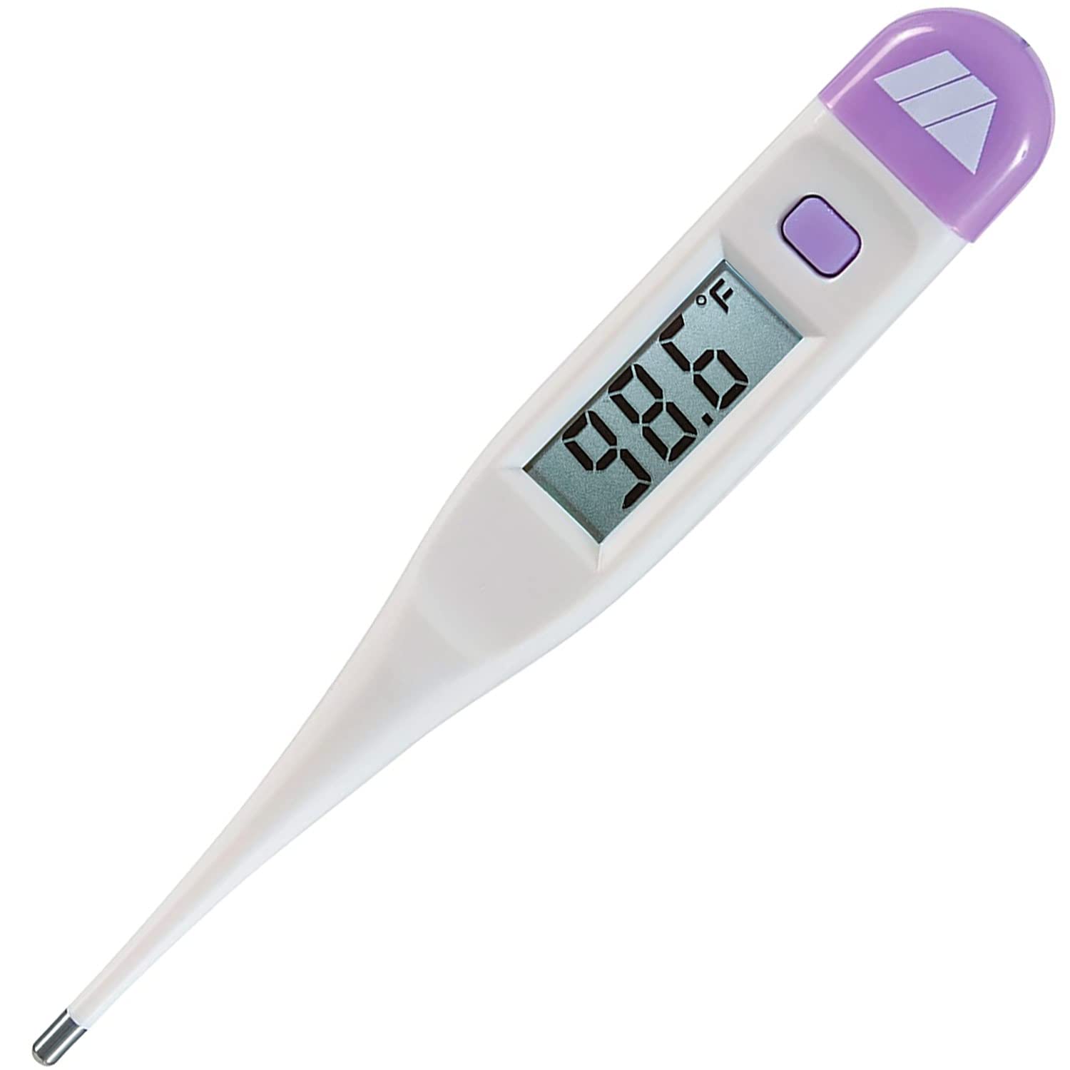 MABIS Digital Thermometer for Babies, Children and Adults for Oral, Rectal  or Underarm Use Clinically Accurate Within 60 Seconds, Purple
