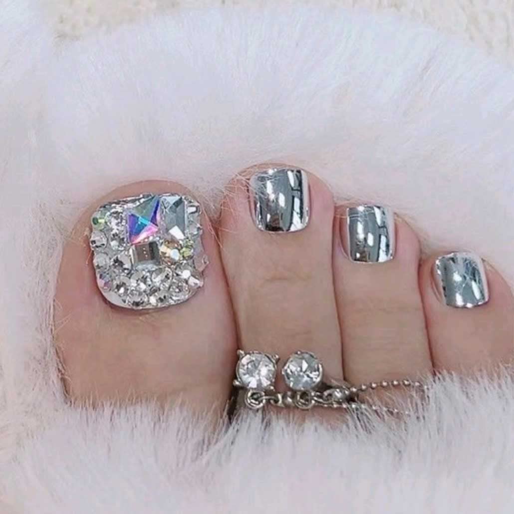 Bling Bling Press on Nails Free Nail Application Strong, Luxurious