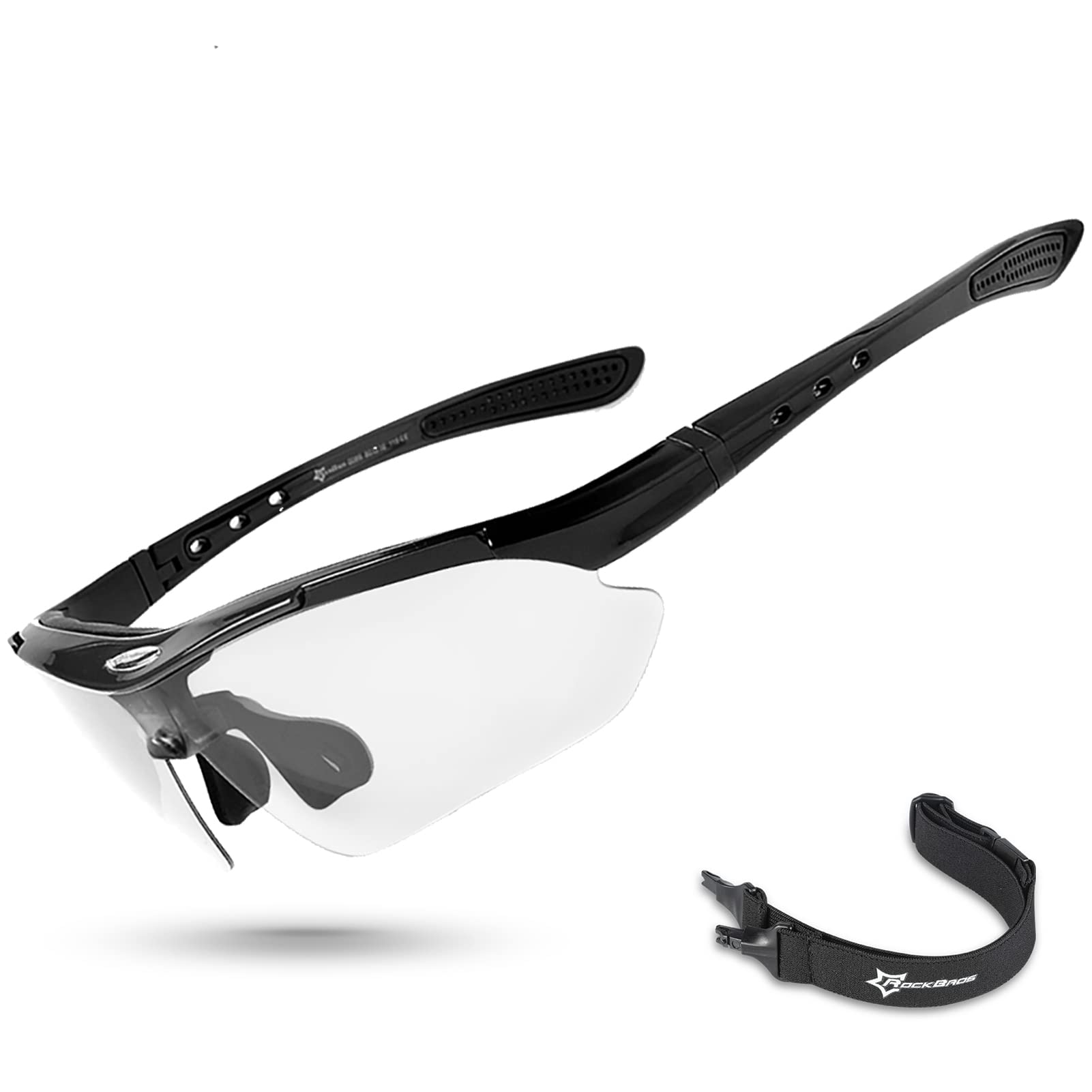 ROCKBROS Photochromic Cycling Bicycle Bike Glasses Outdoor Sports