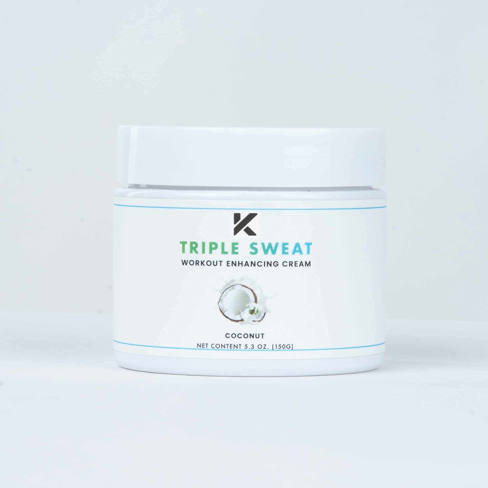 Kewlioo Triple Sweat Workout Enhancing Cream - Coconut
