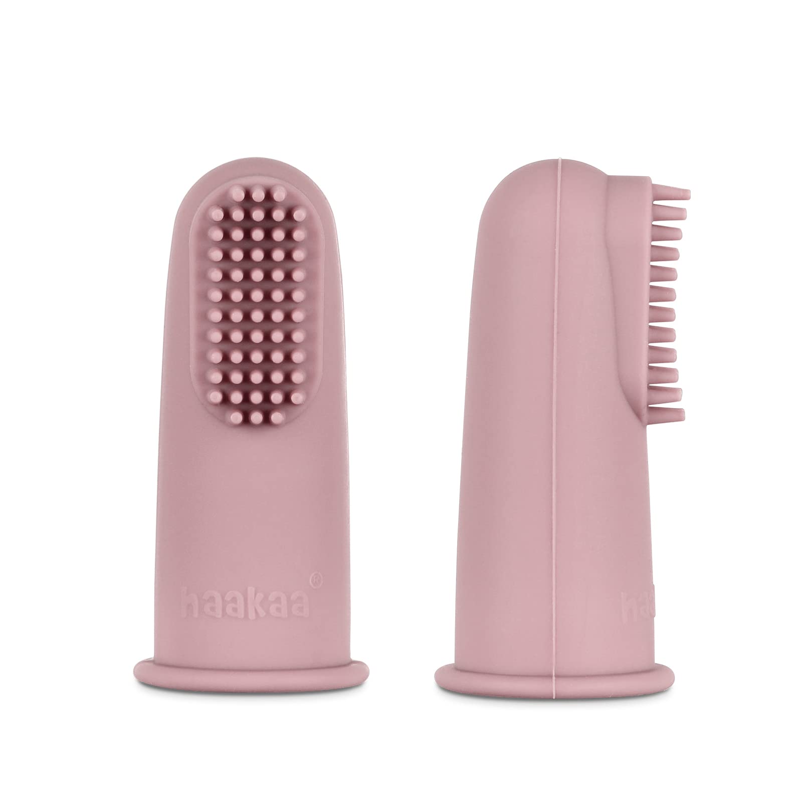 Haakaa Silicone Cleaning Brush Kit - Blush, Pink