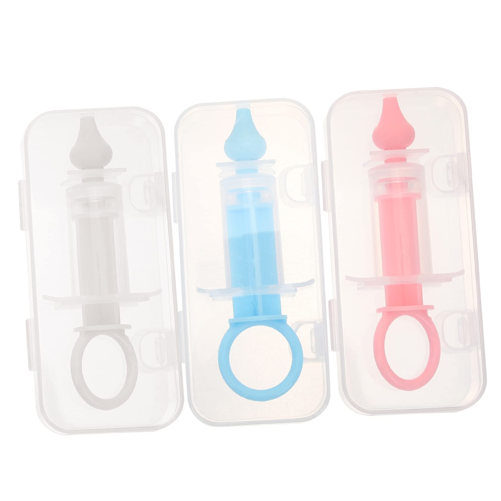 Toddmomy Infant Nose Sucker 3pcs for Aspirator Cleaner Baby Nasal