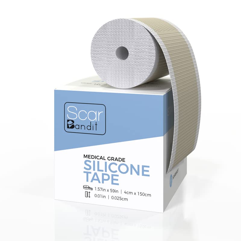 Blue Medical Silicone Tape - 1 inch