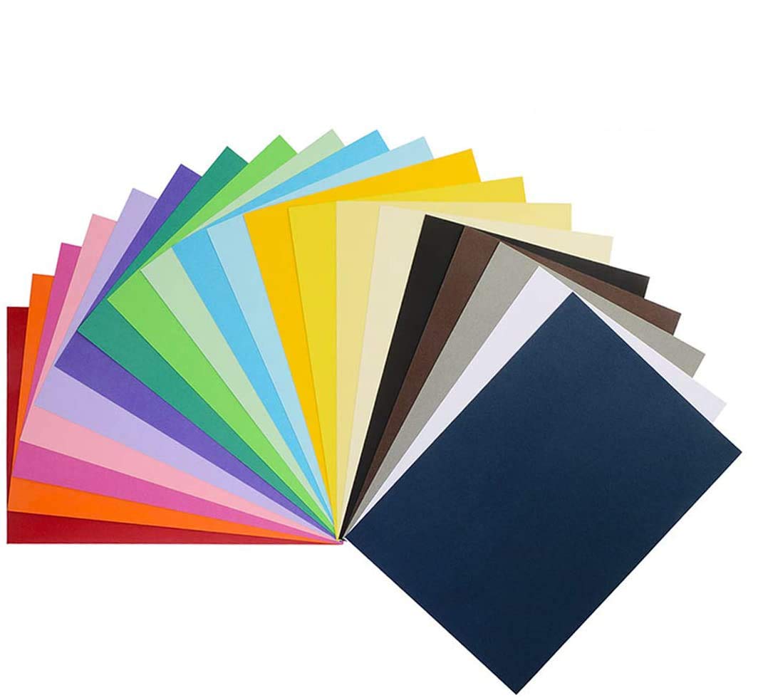 3000 Sheets Construction Paper Bulk 11.4 x 7.9 inch Colored Printer Paper 70gsm