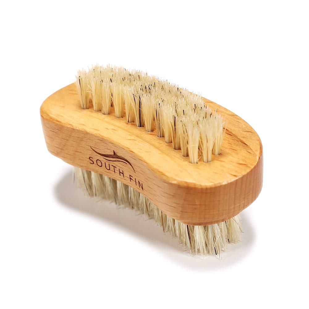 Wooden Nails Brushes for Fingers Cleaning Nail Brush Manicure Pedicure Nail  Scrubber Natural Wood and Bristle