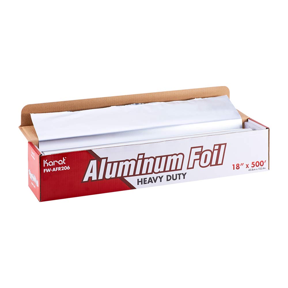 Choice 18 x 500' Food Service Heavy-Duty Aluminum Foil Roll