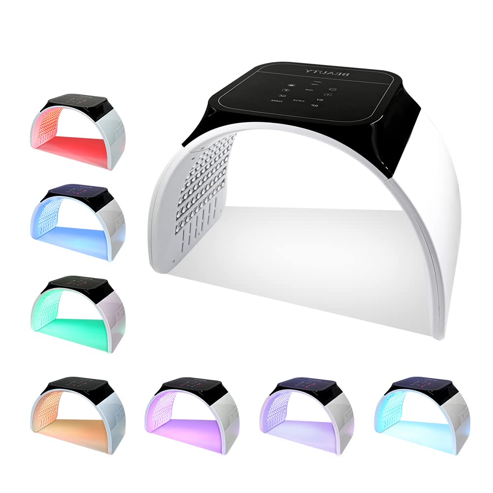 FARRENCE LED Face Mask Light 7 in 1 Color SPA Facial Equipment LED