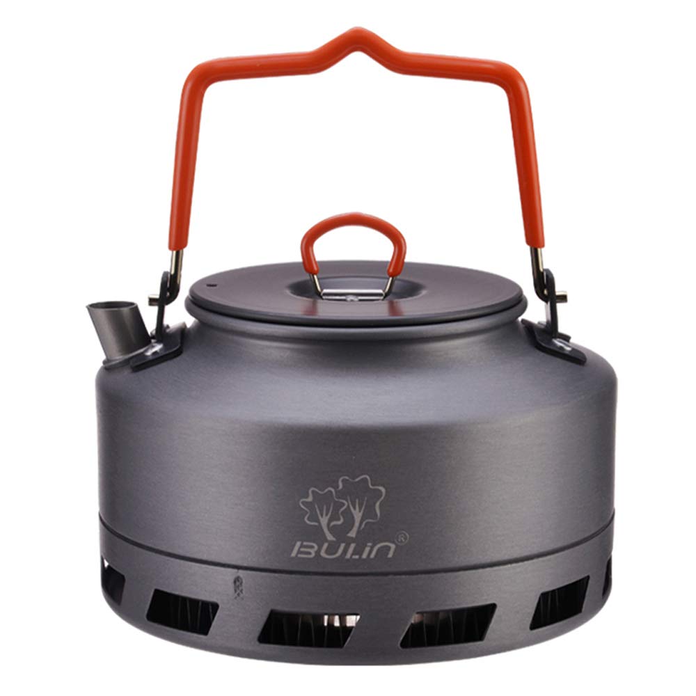 1.6l Outdoor Fast Heating Tea Pot Portable Hard Aluminum Camping Kettle