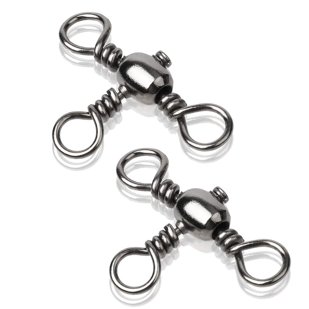AMYSPORTS Ball Bearing Swivels Connector High Strength Stainless