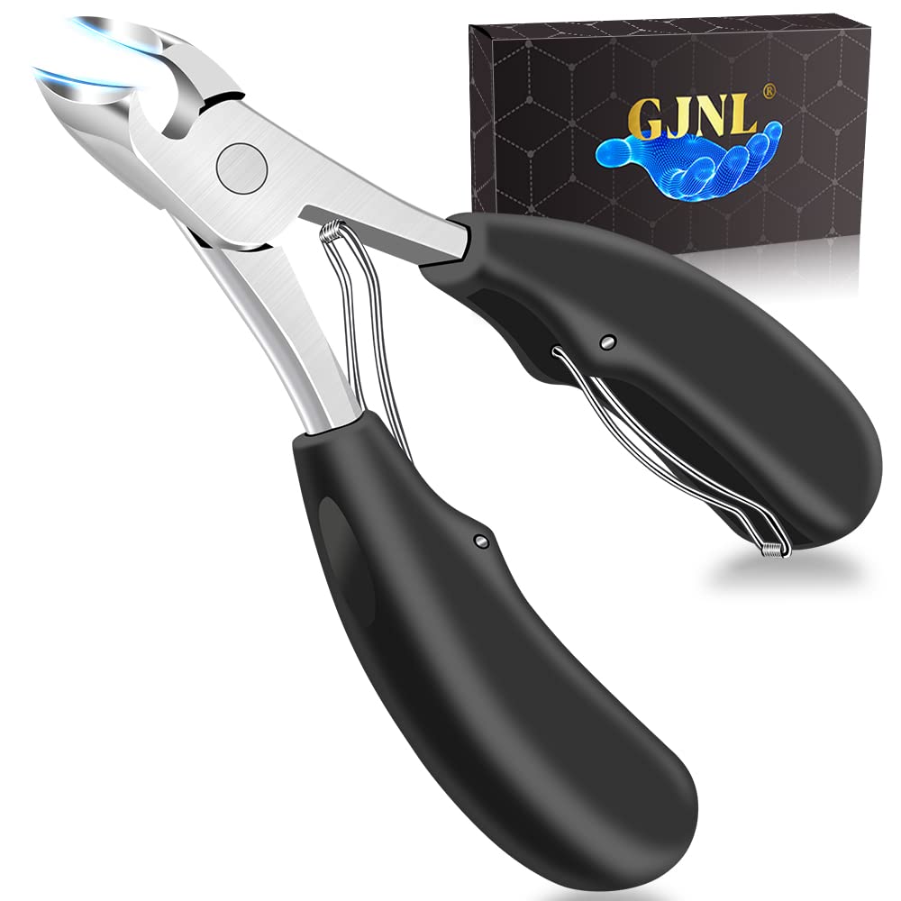 Toenail Clippers for Ingrown or Thick Toenails,Large Handle Toenails Trimmer  and Best Nail Clipper+ Sharp Stainless Steel thick nails for seniors 