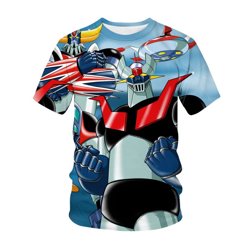 Boys Short Sleeve Robot Graphic Tee