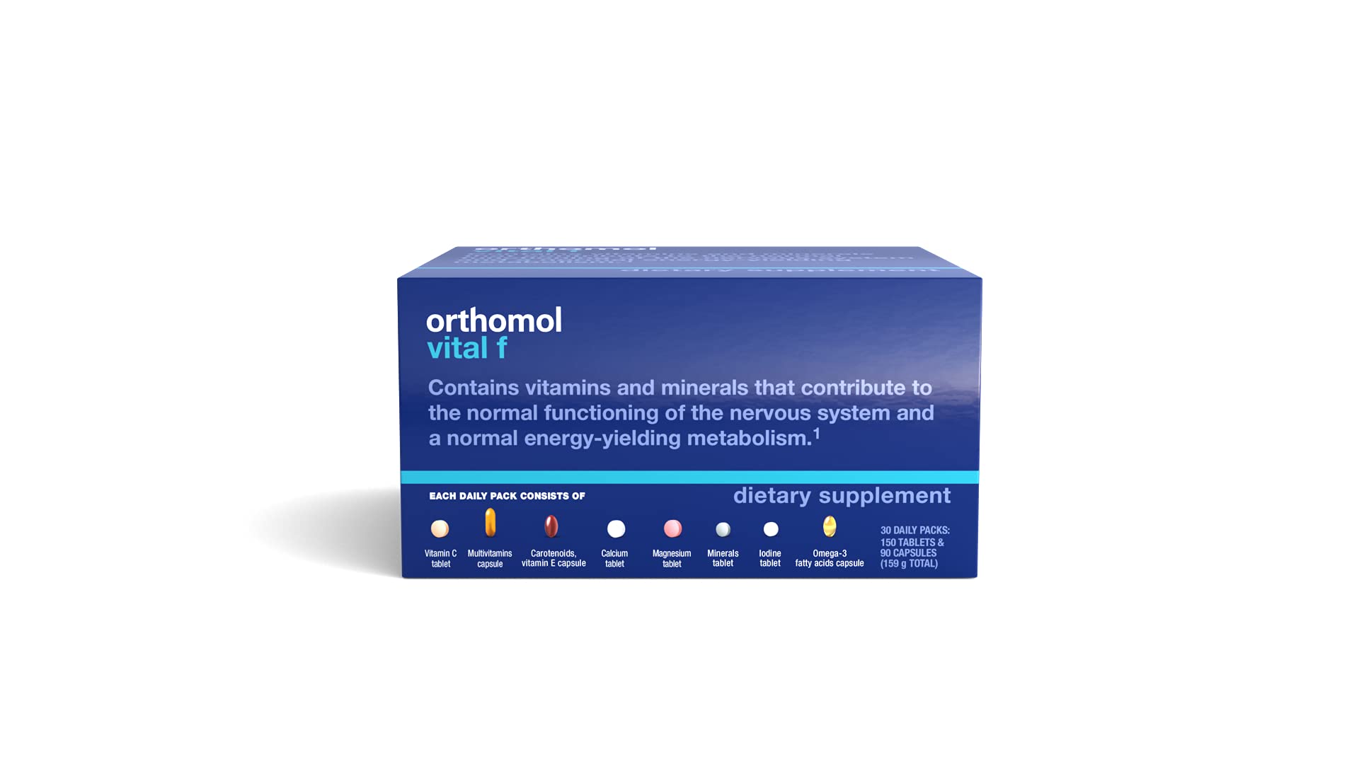 Orthomol Vital F Tablet Packets Women s Multivitamin 30 Day Supply