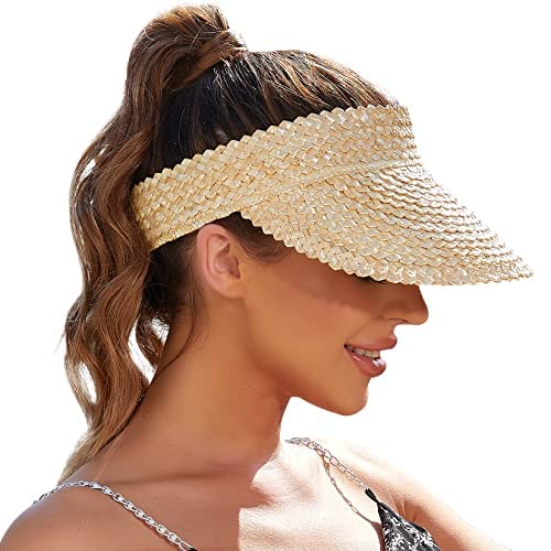 Sun Hat Womens, Beach Hats for Women, Sun Visors for Women, Straw Hats for  Women, Handmade