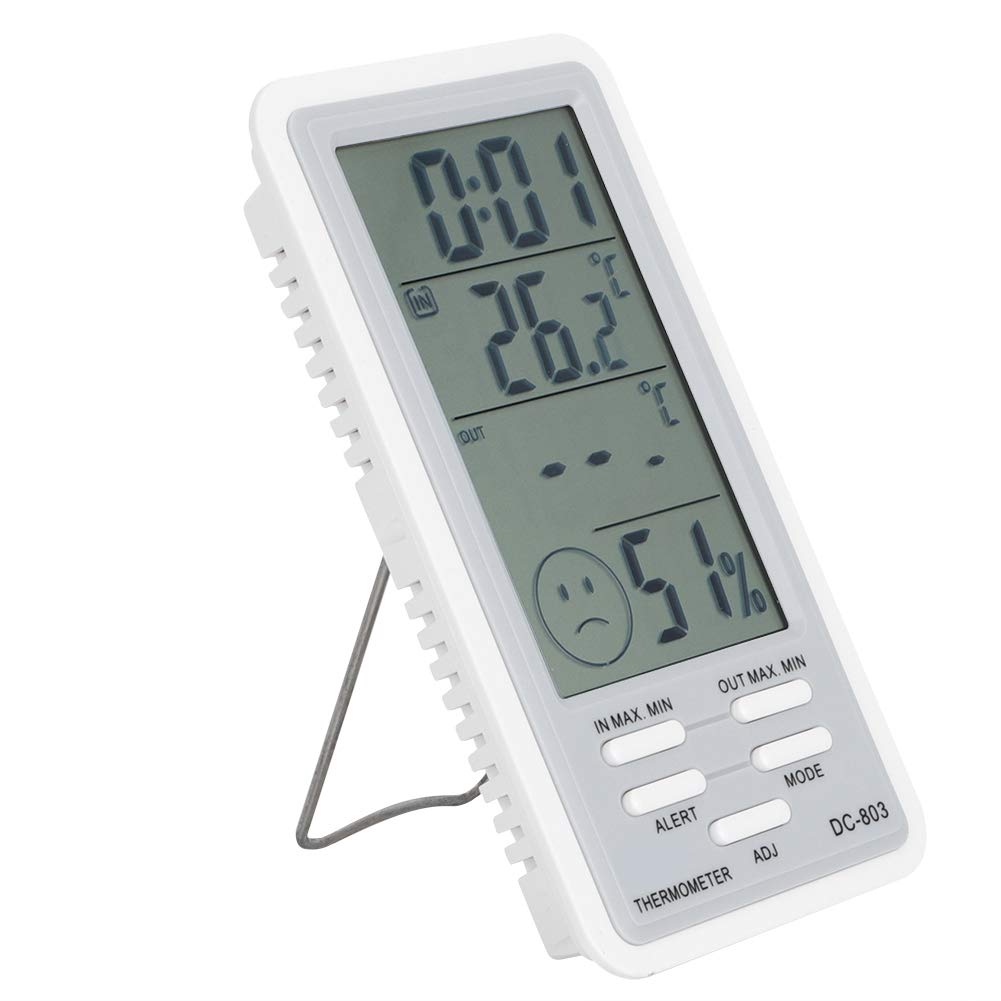 Indoor Outdoor Thermometer Hygrometer for Office Home Room Hotel