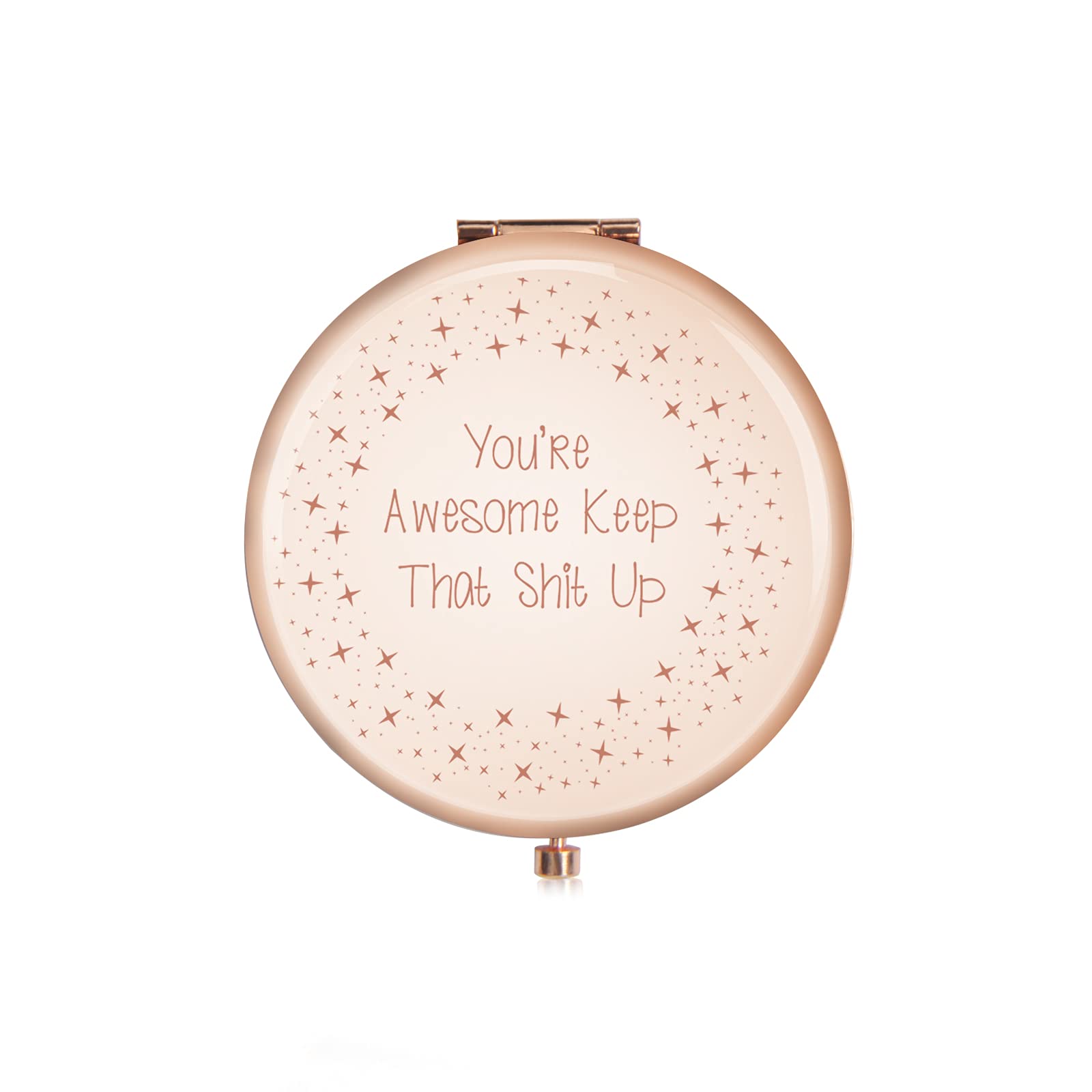  Funny Saying Gifts for Women Compact Mirror for Best Friends  Sister Funny Gifts for Women Fun Gifts for Friends Folding Makeup Mirror  for Girls Daughter Bestie Christmas Birthday Gifts : Beauty