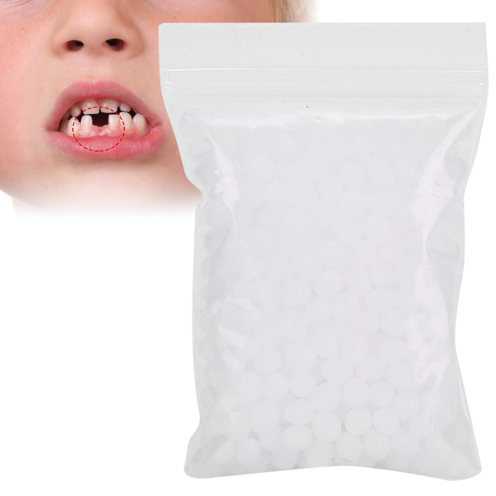 Temporary Tooth Kit-Thermal Beads for Filling Fix The Missing and Tooth or Adhesie The Denture Fake Teeth eneer, Size: 100g