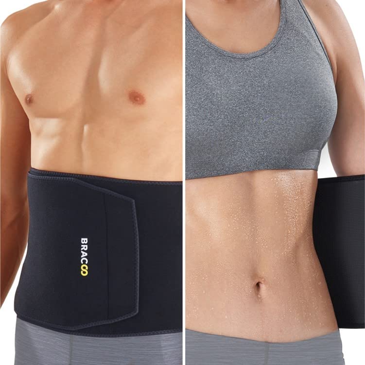 Travelwnat Waist Trimmer Wrap,Sweat Sauna Slim Belly Belt for Men &  Women-Abdominal Waist Trainer,Increased Core Stability