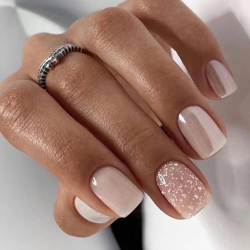 White gold #glitter #ombre #nails | Ombre nails glitter, Pretty nails, Nails