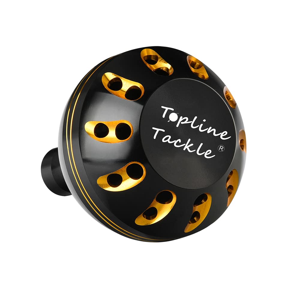 Topline Tackle Power Knob for Fishing Reel 35 MM-aluminum forged Black-new