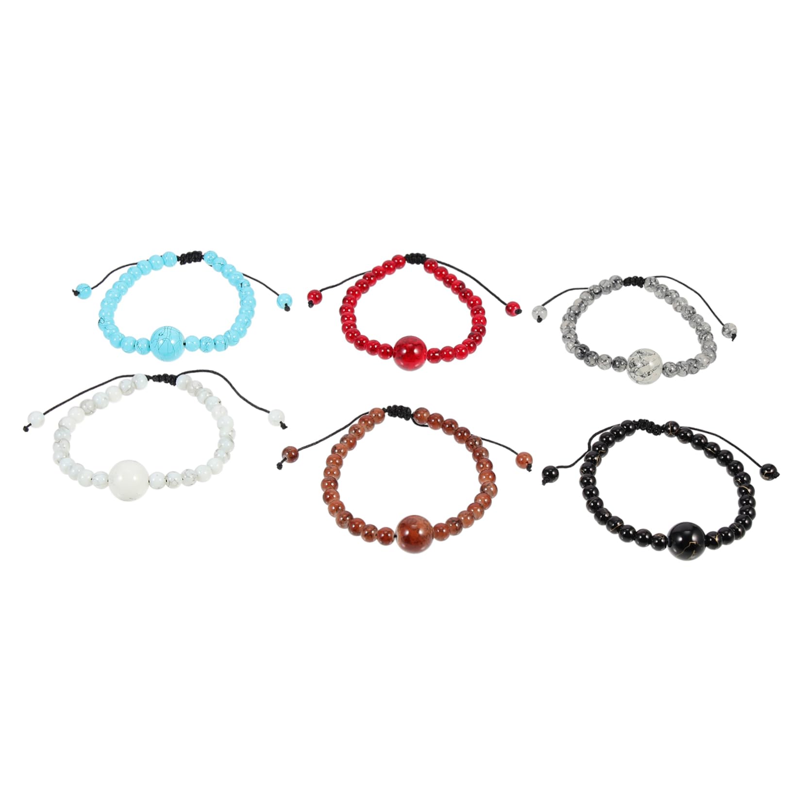 Lurrose 6pcs Carsickness Drawstring Bracelet Finger Ring Bracelet Elastic  Bracelets Athletic Wrist Tape Sea Sickness Bracelets Motion Sickness Sea  Sickness Bands Women Wrist Decor Beaded