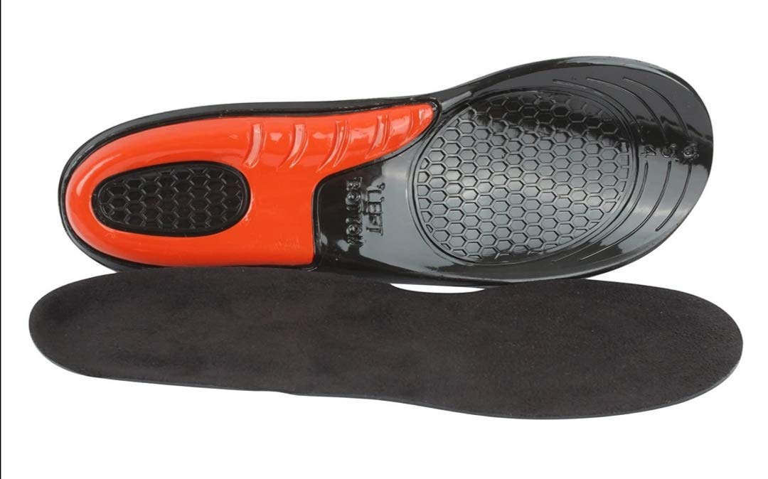 Trainers with clearance gel insoles