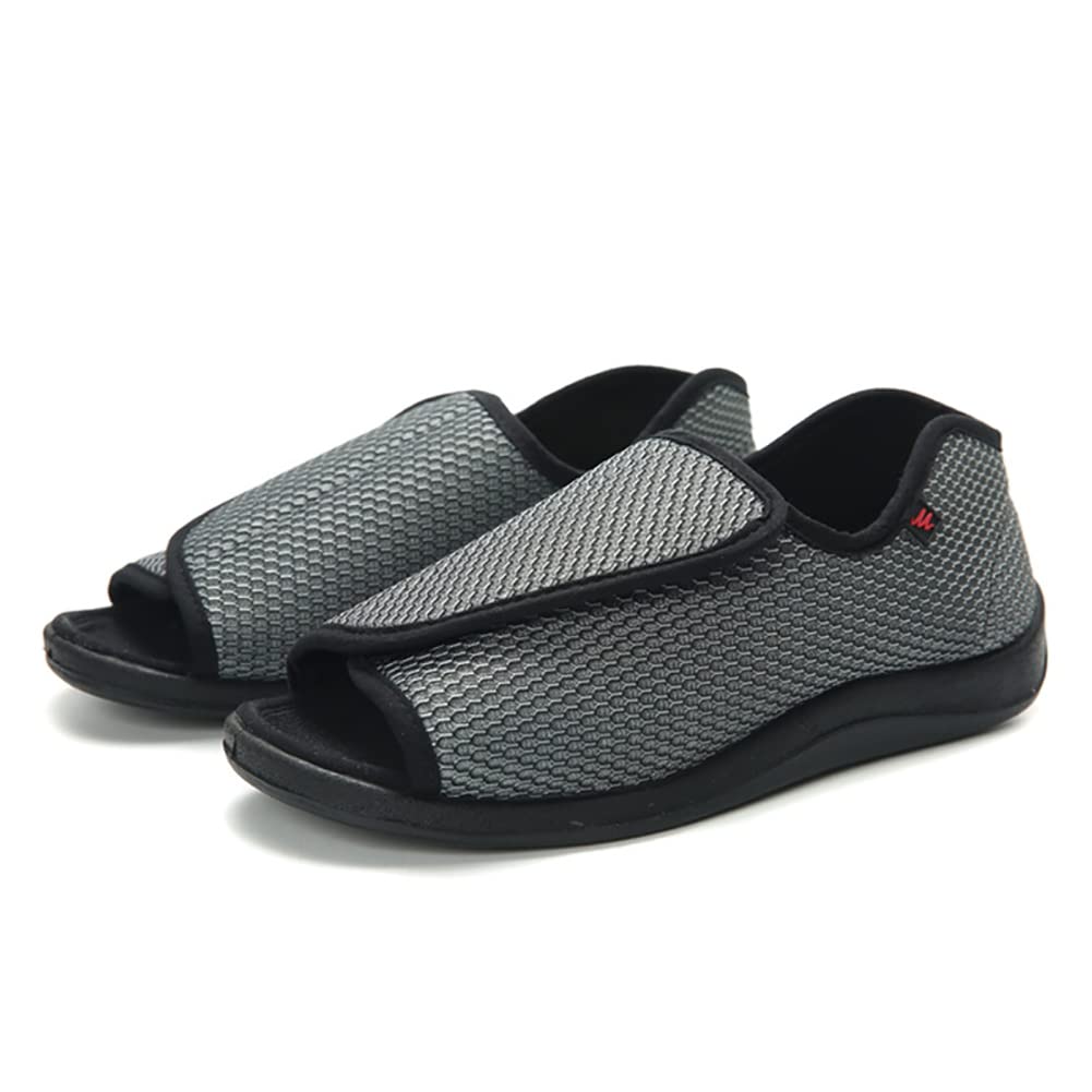 Mens extra wide closed cheap toe sandals