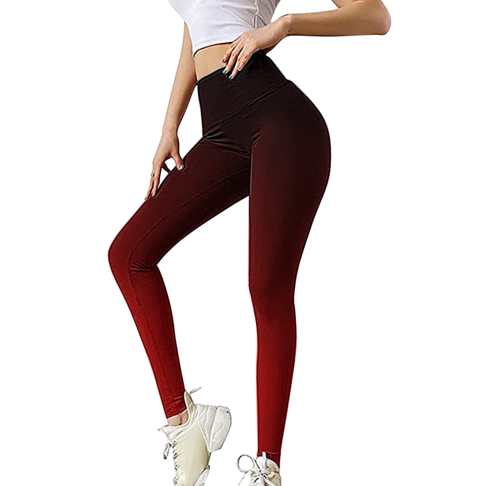 Women's Pocket Sexy Stretch Leggings Fitness Track Pants,High