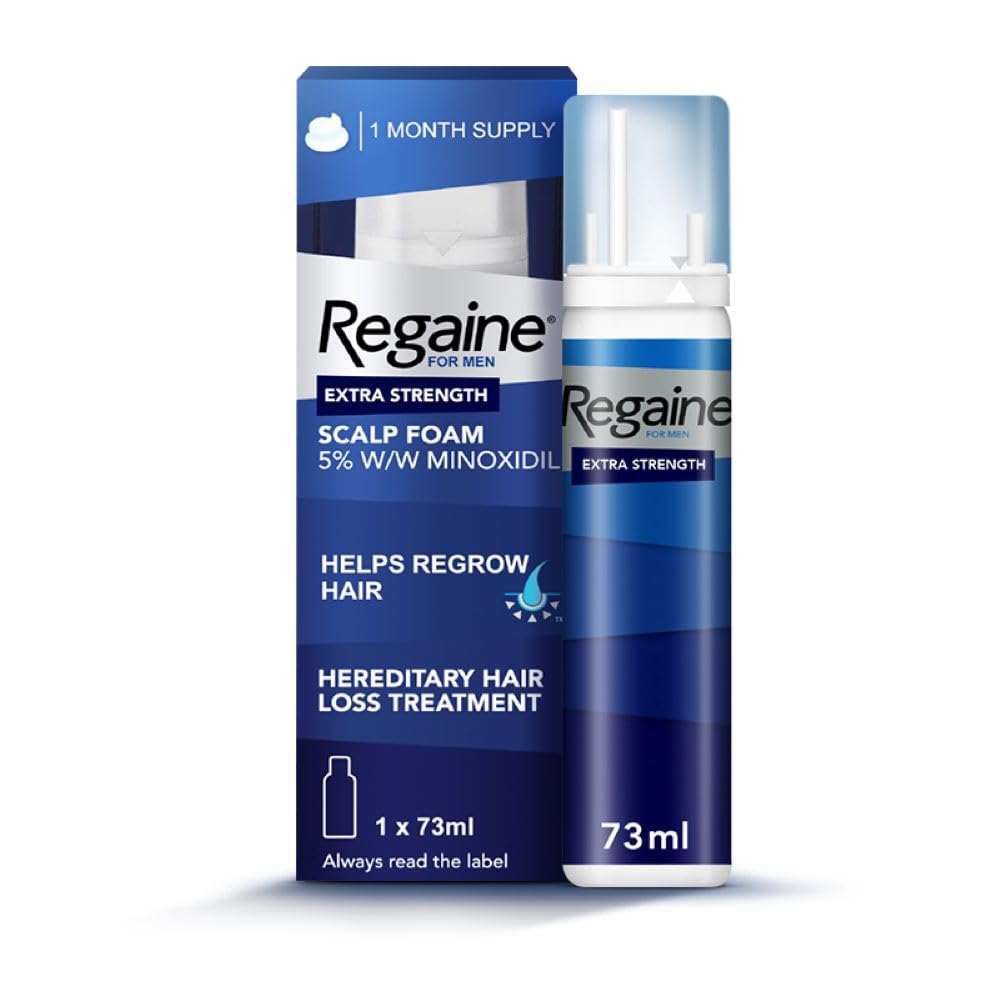 Regaine For Men Extra Strength Scalp Foam 1x 73 Ml Treatment For Hair