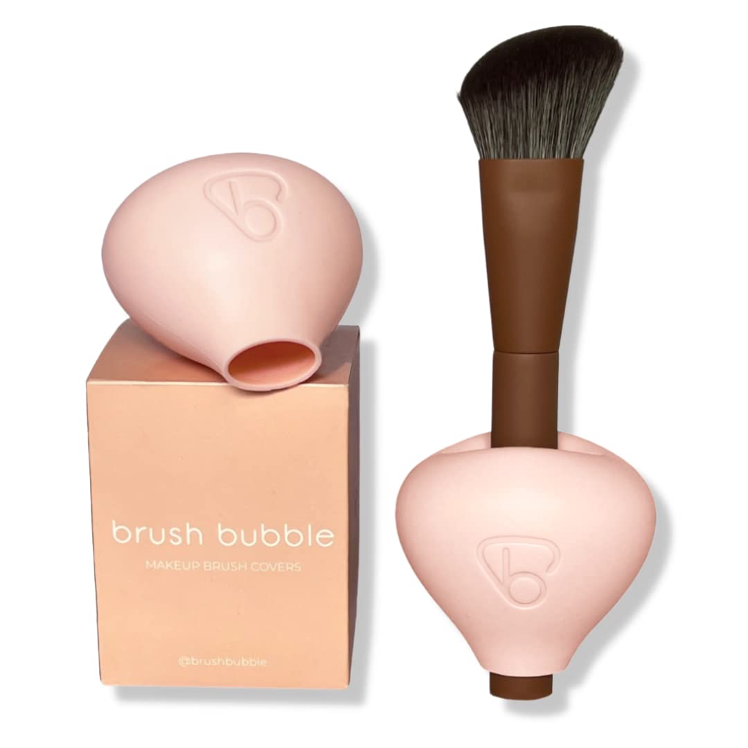 Original Brush Bubble Makeup Brush Holders. A Storage & Travel Organizer  Case for Brushes. Pink Universal