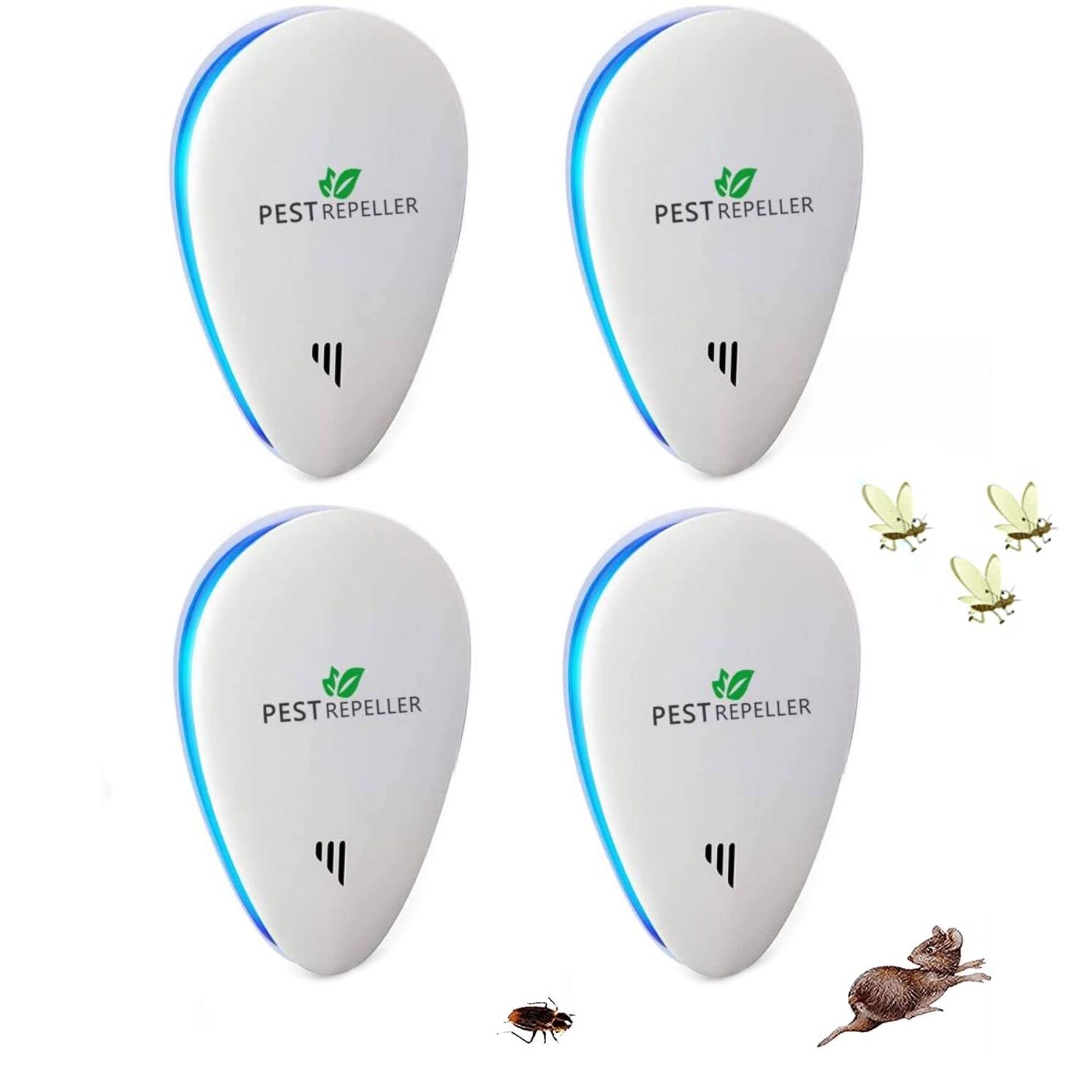  Mice Repellent Plug-in Ultrasonic Pest Repeller