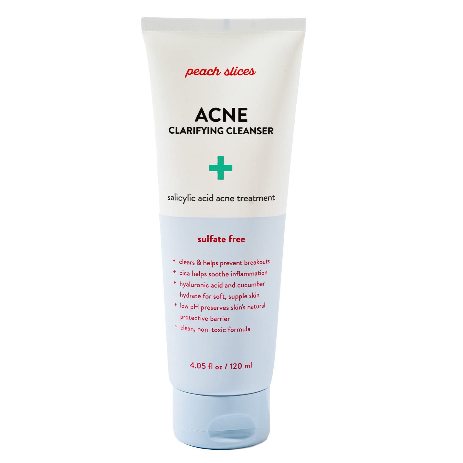 Peach Slices Acne Clarifying Cleanser 2 Salicylic Acid Hyaluronic