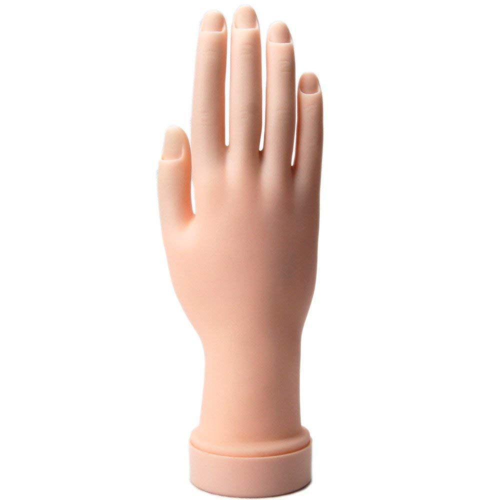 Fake Flexible Movable Plastic Practice Hand