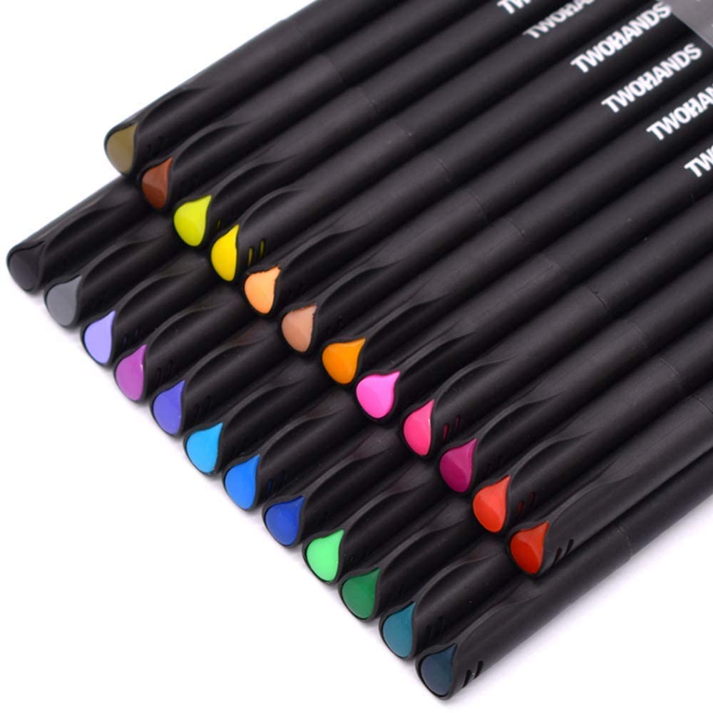 24 Colored Journaling Pens Fine Line Point Drawing Marker Pens For Writing  Journ