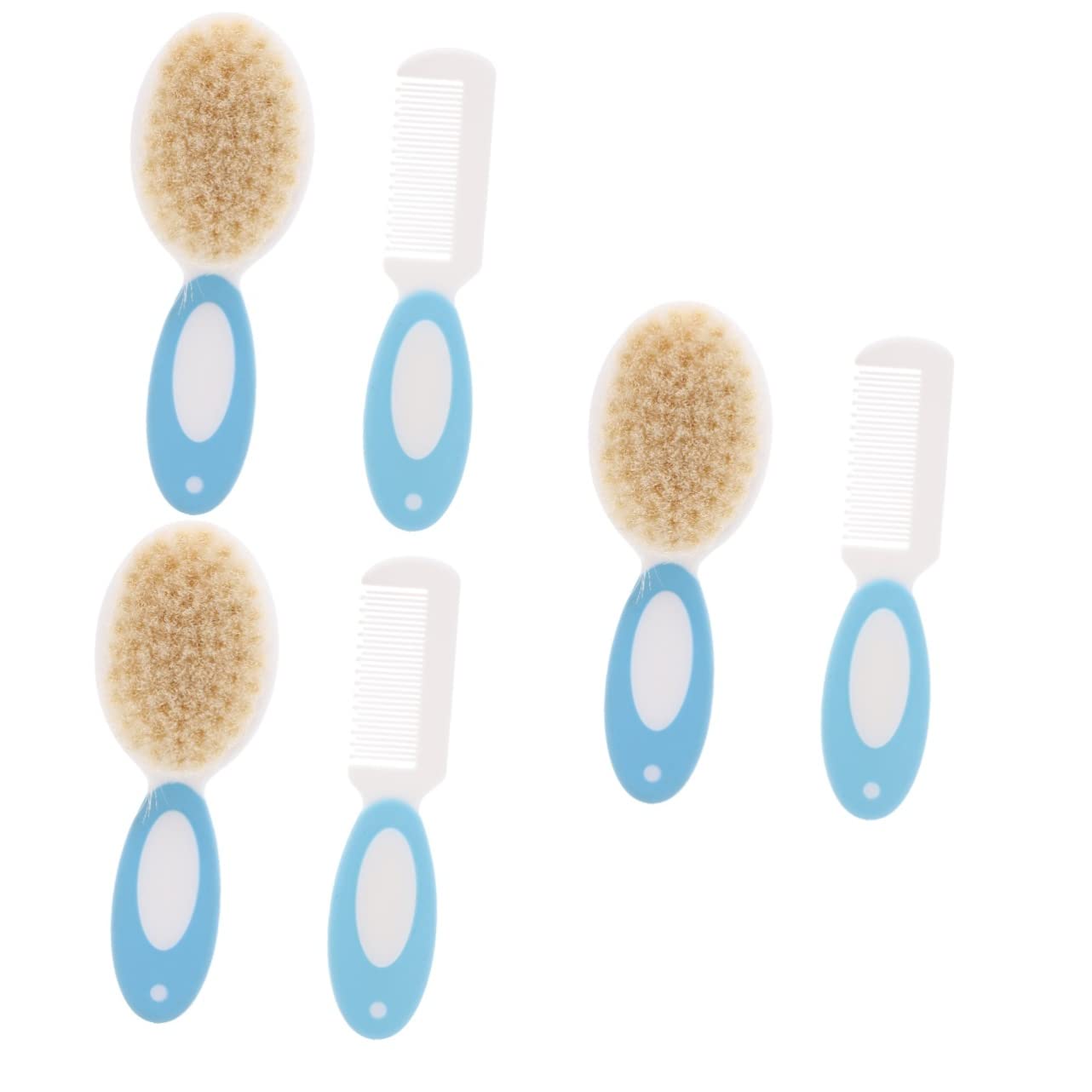 Toyvian 1 Set Wool Brush Set Bath Kits Baby Hair Brush Infant Hair Brush  Shower Hair Brush Baby Massage Scalp Brush Wood Bristles Baby Brush Massage