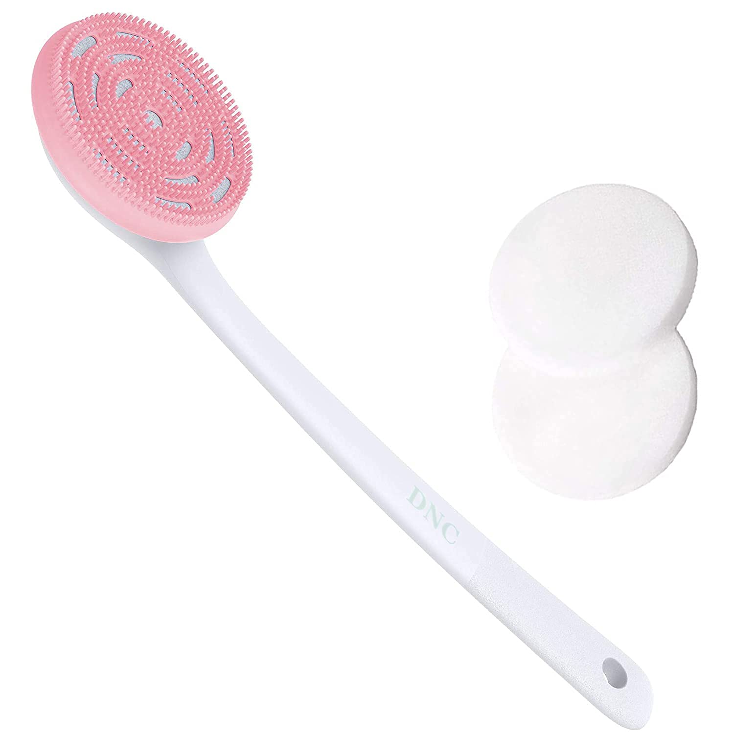 DNC Exfoliating Silicone Body Scrubber Shower Bath Body Brush Easy