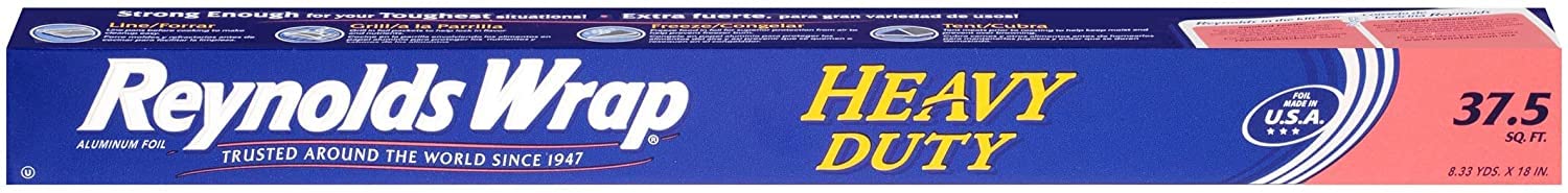 Reynolds Wrap Aluminum Foil, Heavy Duty, 18 inch, 37.5 Square Feet