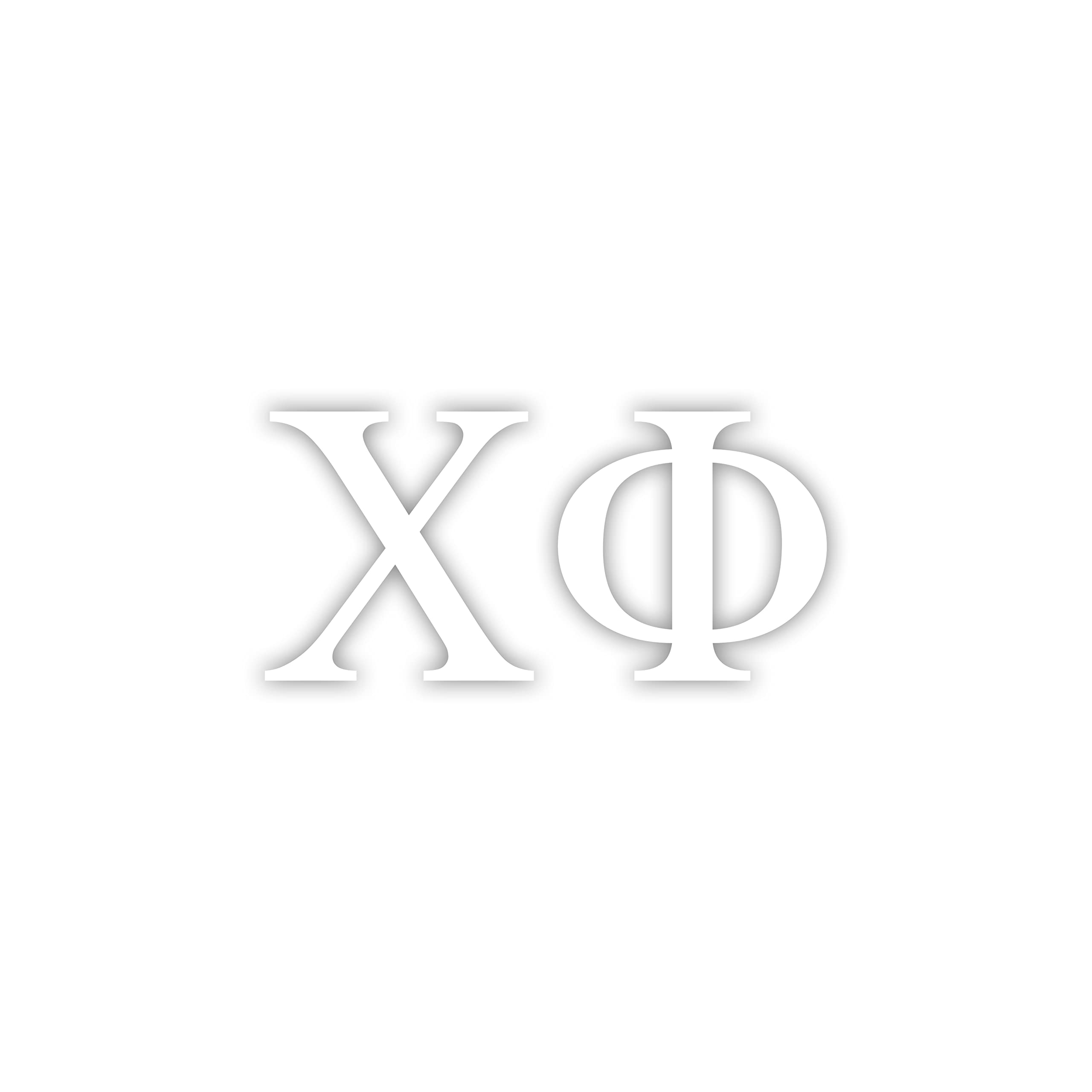 Pro Graphx Chi Phi Sticker Greek Sorority Decal For Car Laptop Windows Officially Licensed 