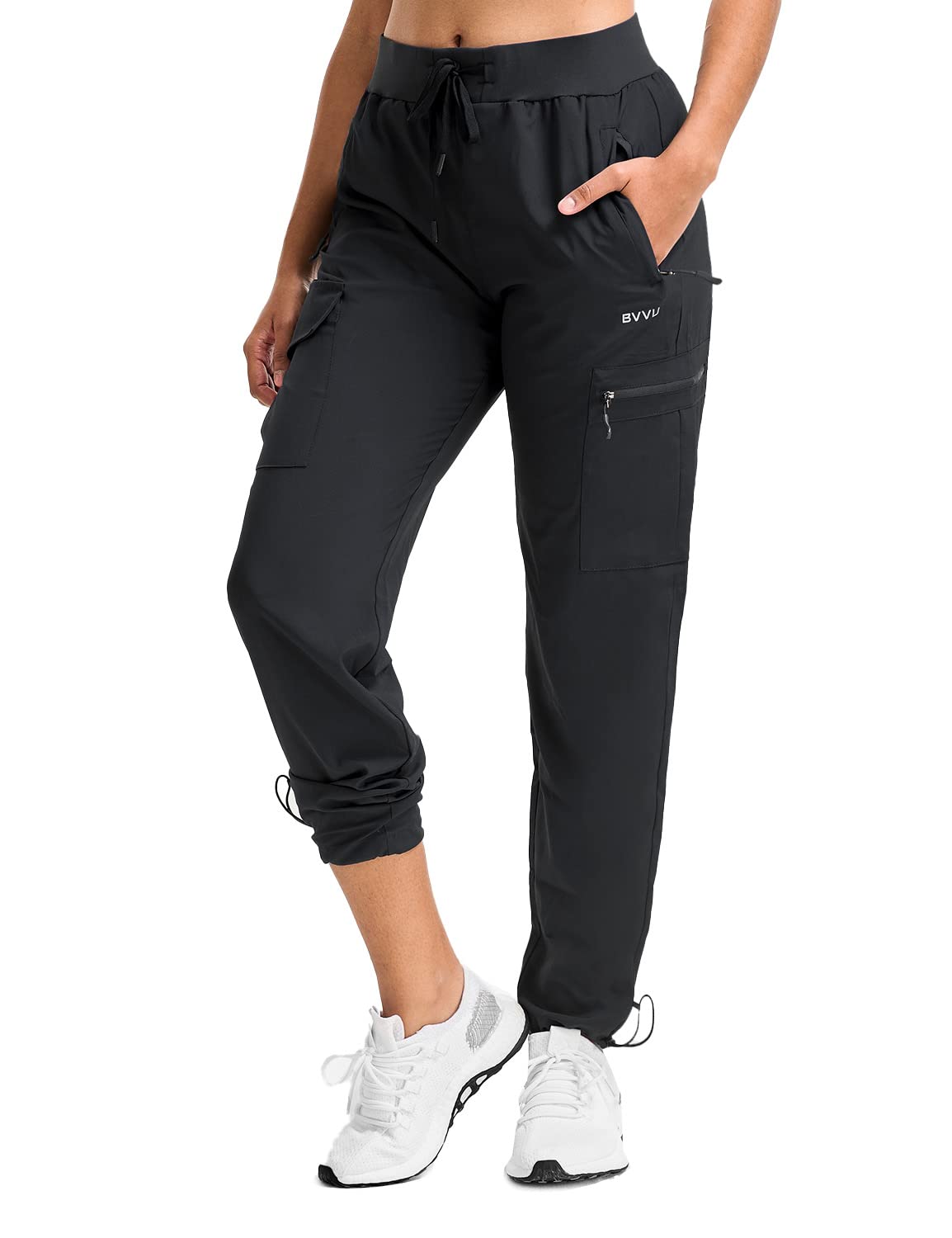 Cargo Pants for Women Lightweight Hiking Pants High Waist Joggers Workout  Pants Casual Outdoor Trousers