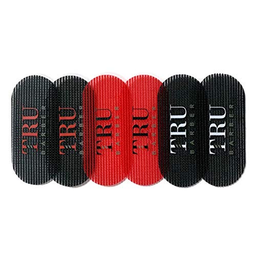  Supreme Trimmer BARBER GRIPPERS – Salon & Barber Hair Holder  Grips for Men, Women, Barbers, Stylists, Makeup Artist 2PK (Red & Black) :  Beauty & Personal Care