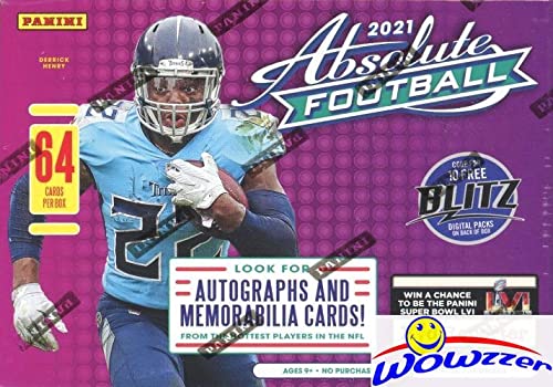 2021 Panini Absolute Football Hobby Box