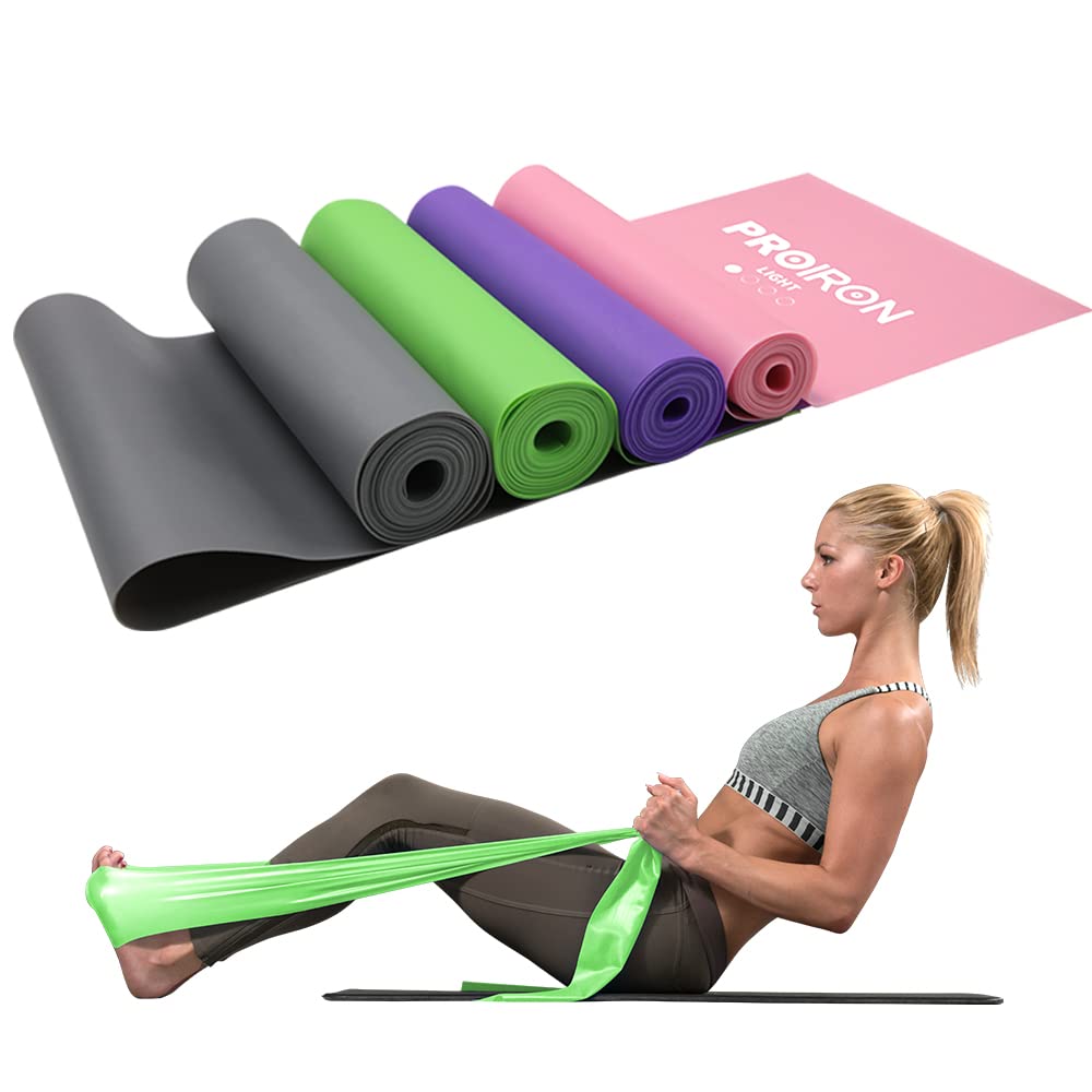 PROIRON Latex Free Resistance Bands Exercise Bands for Strength