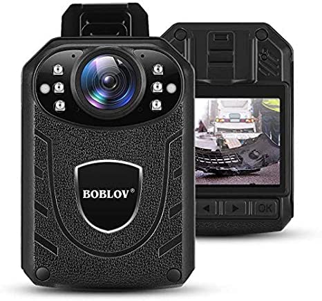  BOBLOV M5 2K Police Body Worn Camera, GPS Enabled