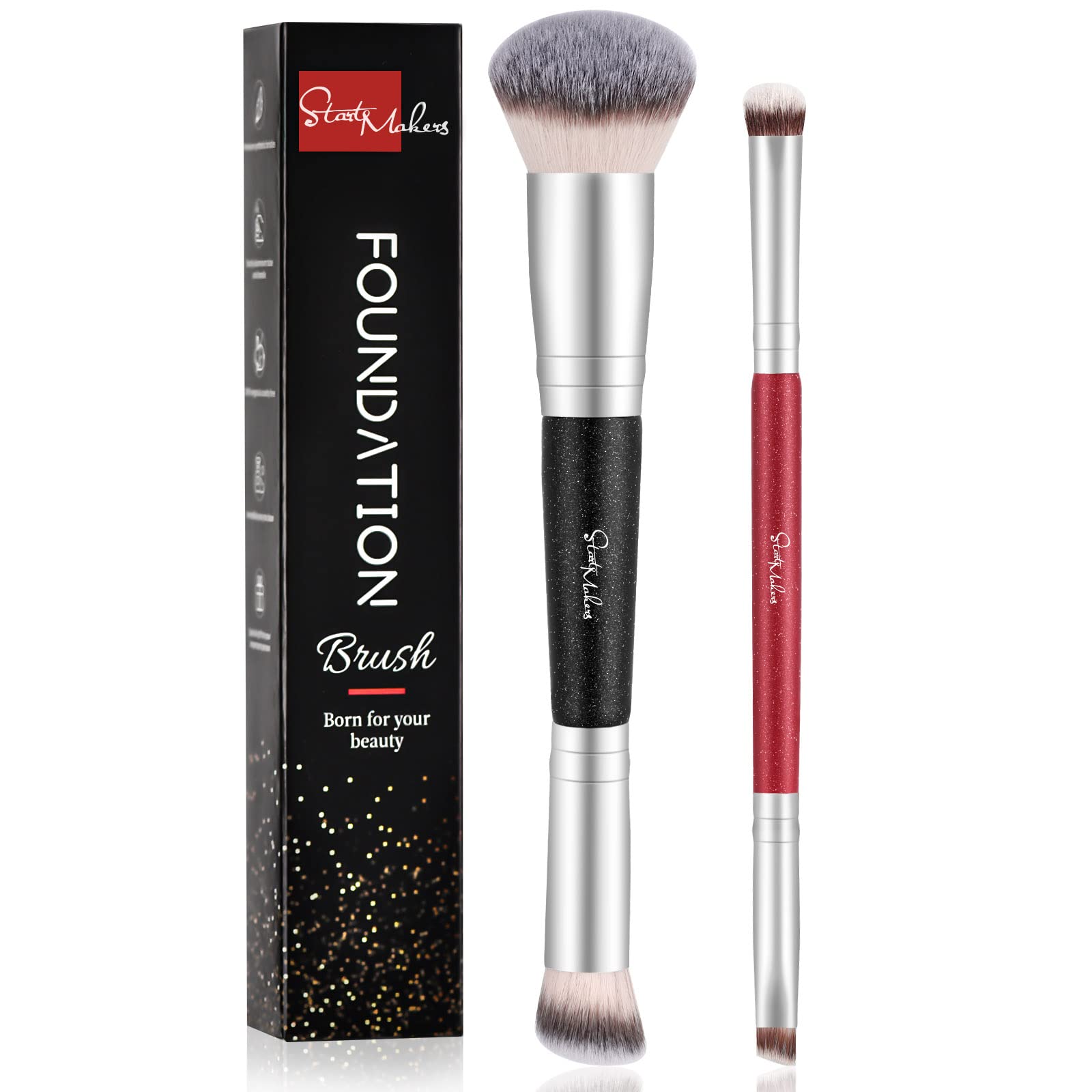 2 in best sale 1 makeup brush