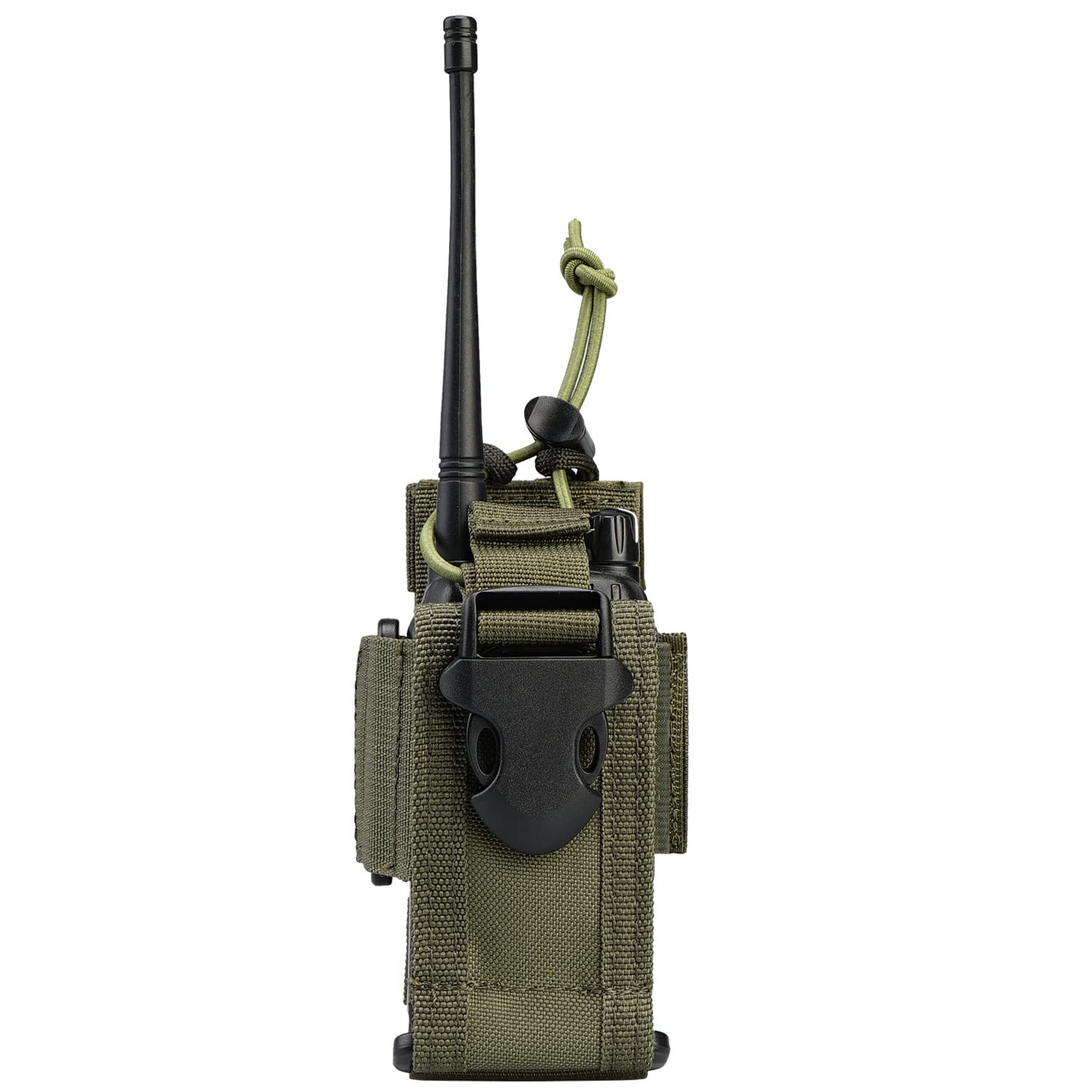 Tactical Radio Holder Radio Holster Molle Radio Pouch Universal Walkie  Talkie Holster Molle Radio Holder for Two Ways Walkie Talkie Compatible  with Bags/Packs/Duffels 