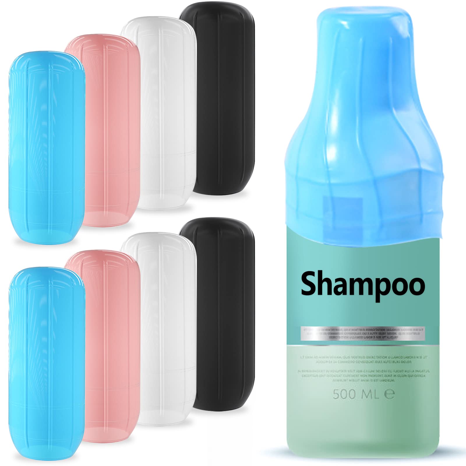 Elastic Sleeves For Leak Proofing Travel Silicone Travel Bottle