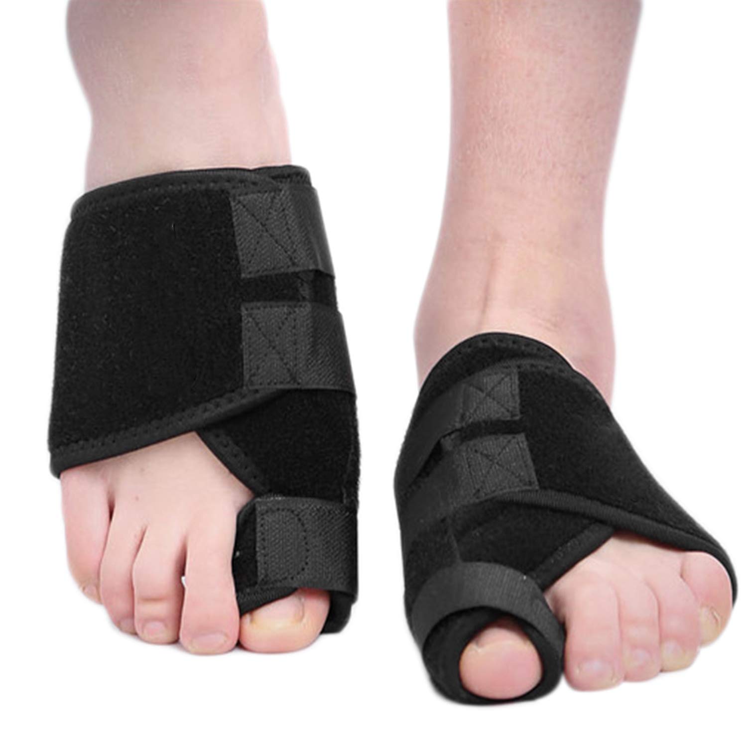 Toe Spacers Separators Wicking Breathable Fabric Bunion Cure Smelly Feet