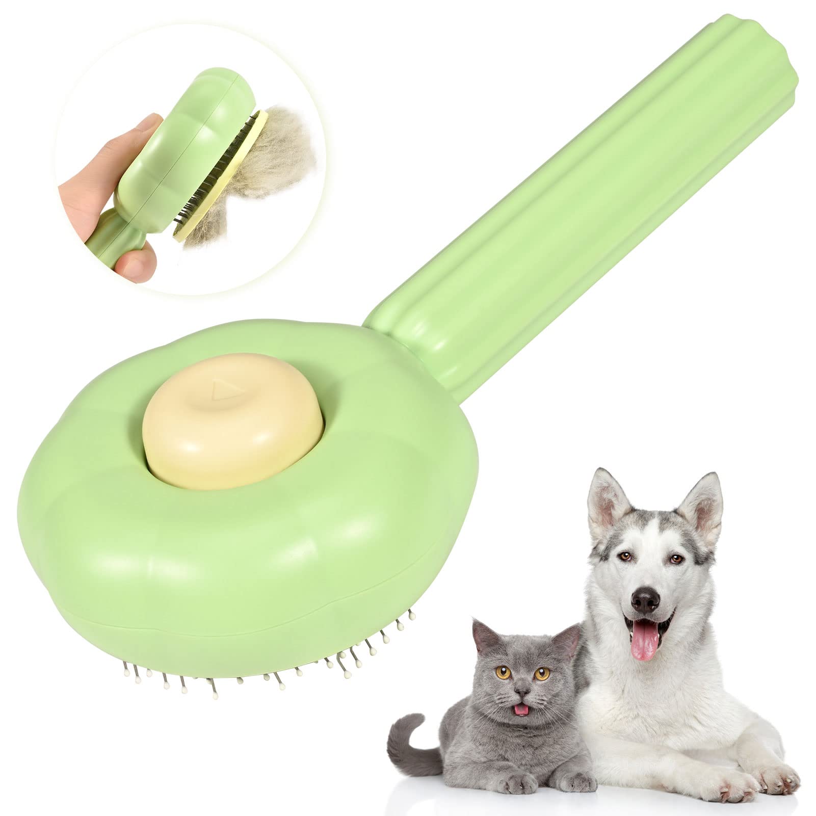 Dog&cat bath brush,dog brush for shedding,dog hair brush