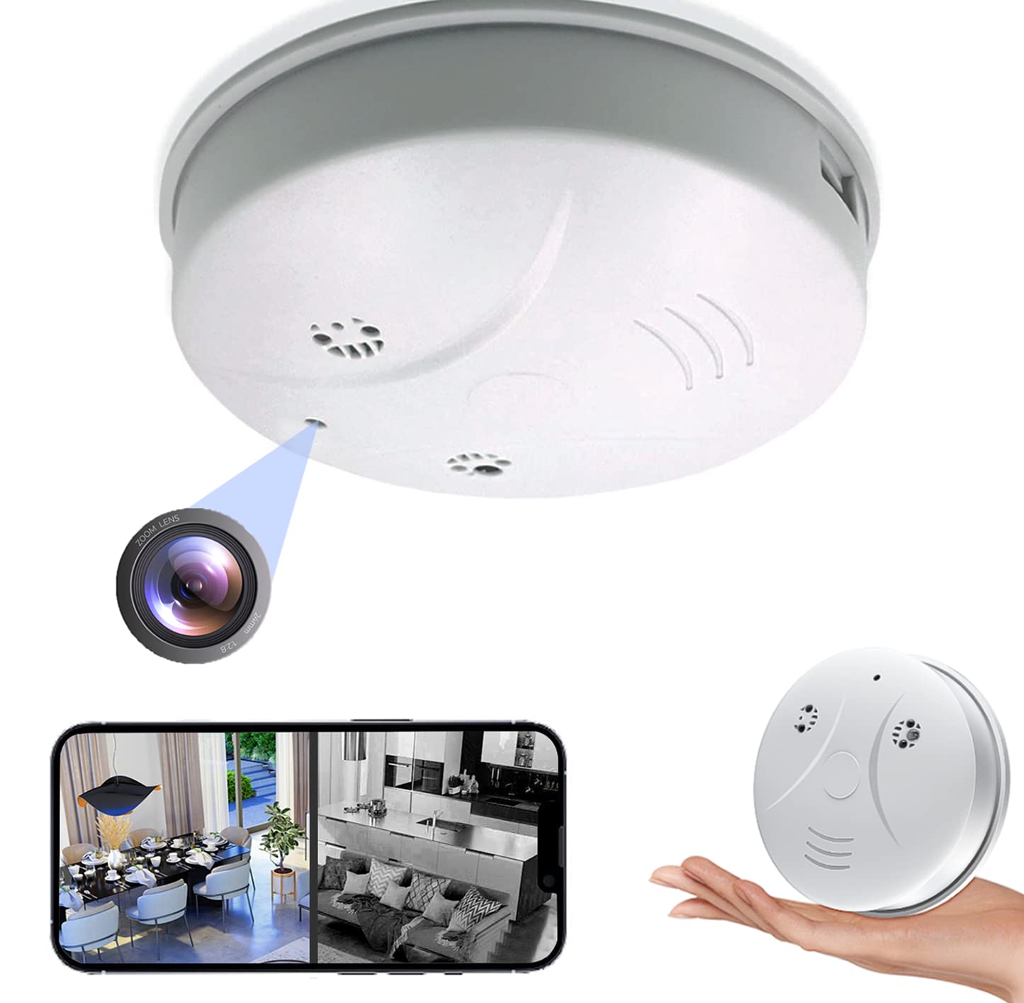 Hidden Cameras For Home Security, Mini Mobile Phone Surveillance Camera,  1080p Wireless Surveillance Camera Spy Camera